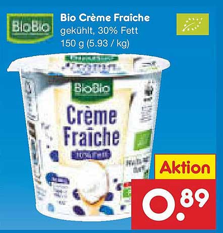 Bio Crème Fraîche 150 g