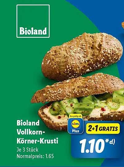 Bioland Vollkorn-Körner-Krusti - jetzt zum Sonderpreis!