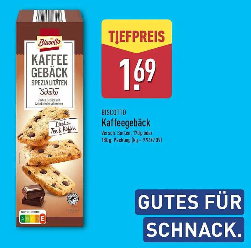 Biscotto Kaffegebäck – Zartes Gebäck mit Schokoladensplittern