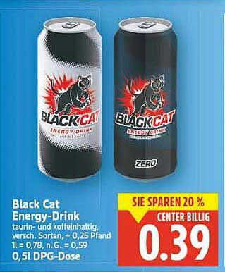 Black Cat Energy-Drink