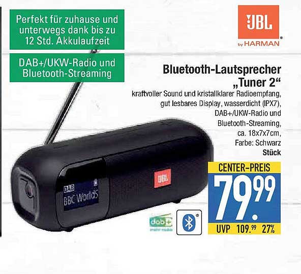 Bluetooth-Lautsprecher „Tuner 2“