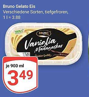 Bruno Gelato Eis - Vaniglia Madagaskar 900 ml