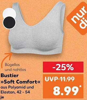 Bustier »Soft Comfort« – Bügellos und Nahtlos