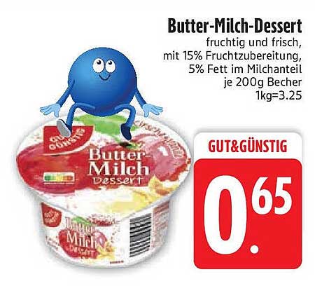 Butter-Milch-Dessert