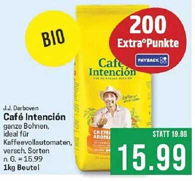 Café Intención 1kg Beutel – Bio-Kaffeebohnen für Genussmomente