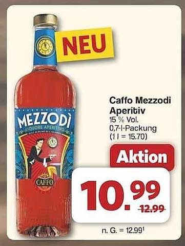 Caffo Mezzodi Aperitif 15 % Vol. 0,7-l-Packung