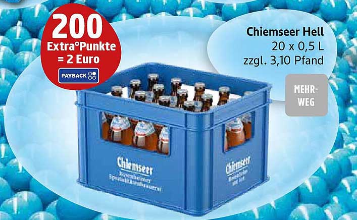 Chiemseer Hell 20 x 0,5 L - erlesener Genuss zum Sparpreis!