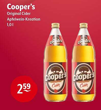 Cooper's Original Cider Apfelwein-Kreation 1,0 l