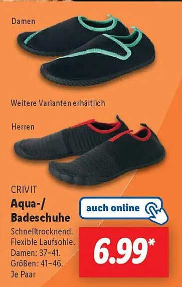 CRIVIT Aqua-/Badeschuhe