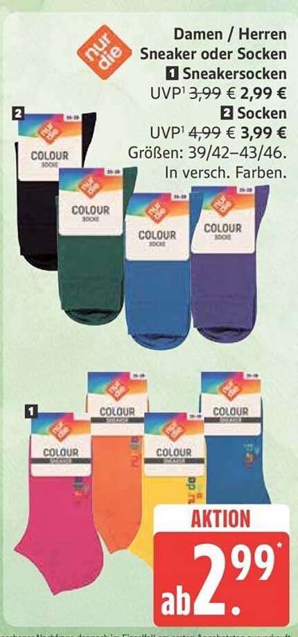 Damen / Herren Sneaker oder Socken