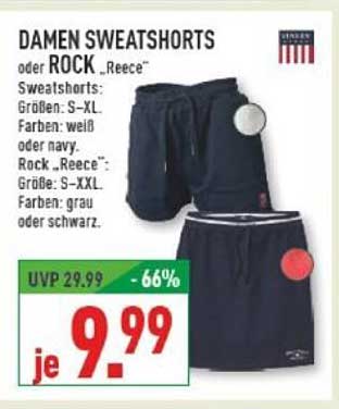 Damen Sweatshorts oder Rock „Reece“