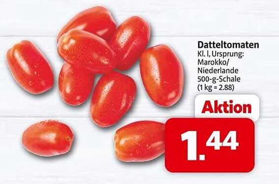 Datteltomaten 500-g-Schale – frisch und lecker!