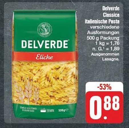 Delverde Classica italienische Pasta