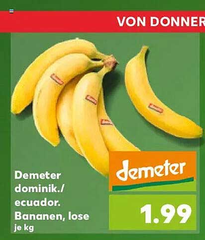 Demeter Bananen aus Ecuador – frisch und lecker!