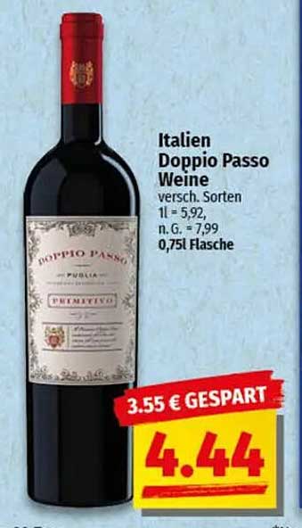 Doppio Passo Wein - Italienische Genussvielfalt