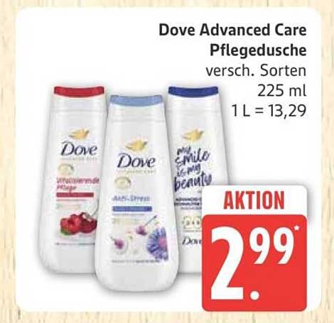 Dove Advanced Care Pflegedusche 225 ml  - Verschiedene Sorten