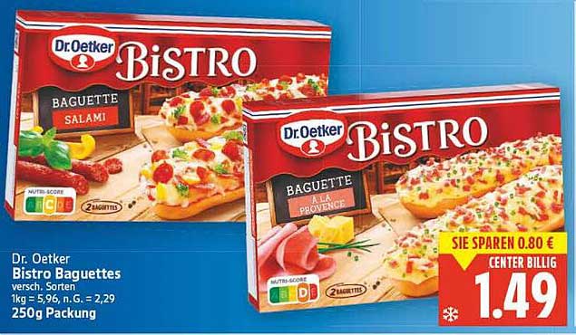 Dr. Oetker Bistro Baguettes (versch. Sorten)