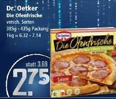 Dr. Oetker Die Ofenfrische verschiedene Sorten 385g - 435g
