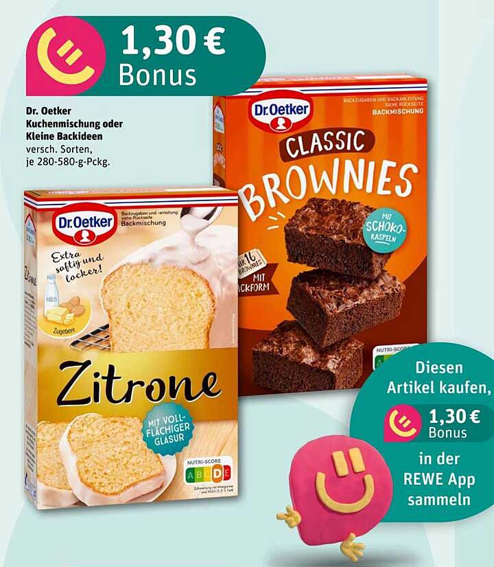 Dr. Oetker Kuchenmischung oder Kleine Backideen