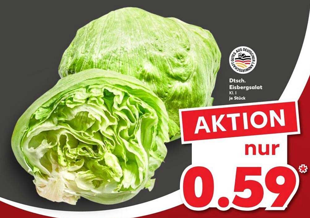 Dt. Eisbergsalat K.L. I je Stück