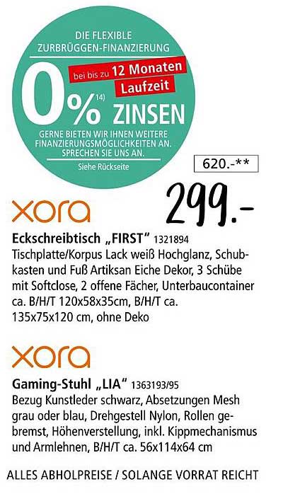 Eckschreibtisch „FIRST“