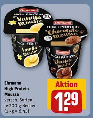Ehrmann High Protein Mousse - verschiedene Sorten