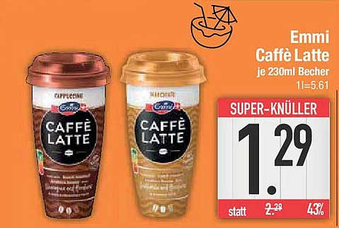 Emmi Caffè Latte je 230ml Becher