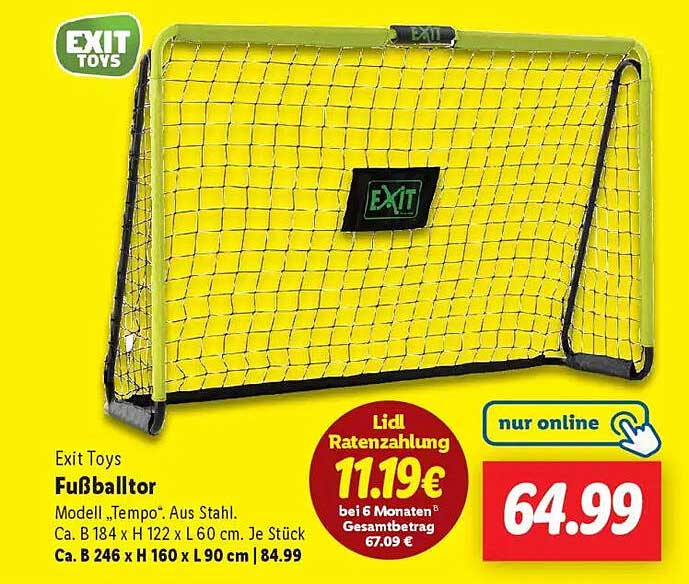 Exit Toys Fußballtor