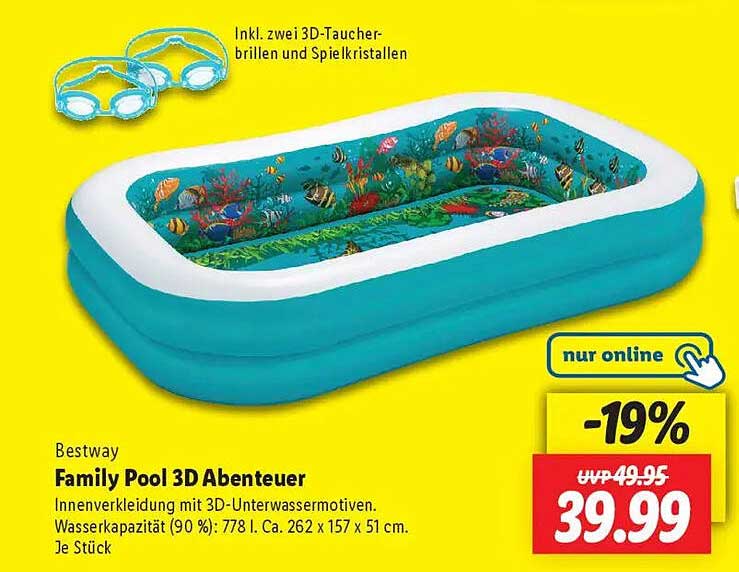Family Pool 3D Abenteuer