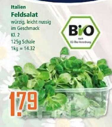 Feldsalat - Würzig, leicht nussig im Geschmack
