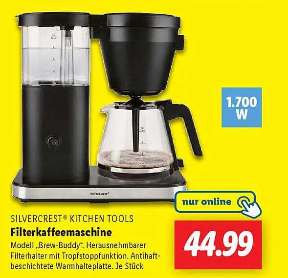 Filterkaffeemaschine Modell „Brew-Buddy“