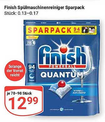 Finish Spülmaschinenreiniger Sparpack