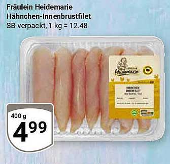 Fräulein Heidemarie Hähnchen-Innenbrustfilet
