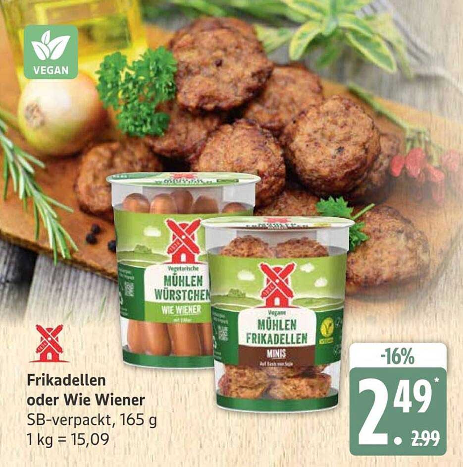 Frikadellen oder Wie Wiener, SB-verpackt, 165 g