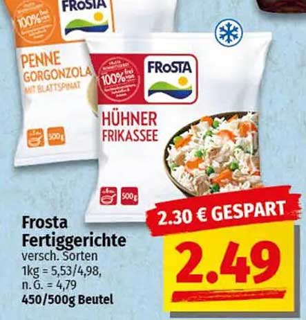Frosta Fertiggerichte - Hühner Frikassee 500 g