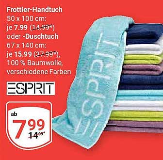 Frottier-Handtuch von Esprit