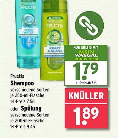 Fructis Shampoo oder Spülung - Verschiedene Sorten