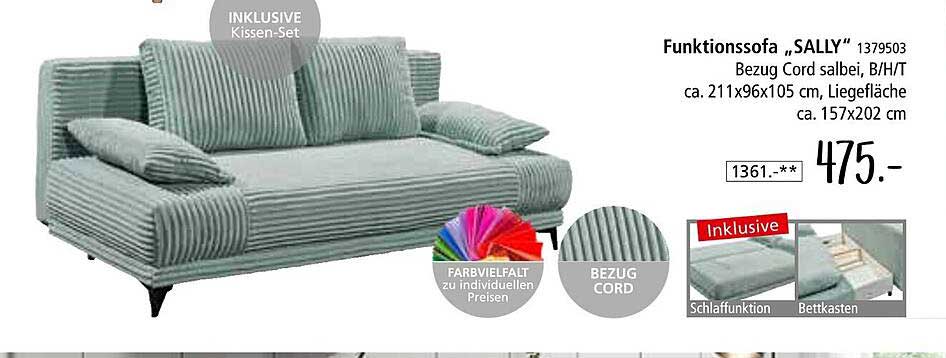 Funktionsofa "SALLY"