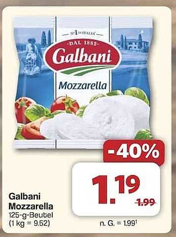 Galbani Mozzarella 125 g
