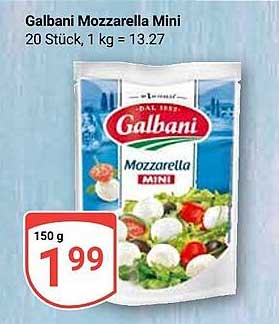 Galbani Mozzarella Mini 150 g