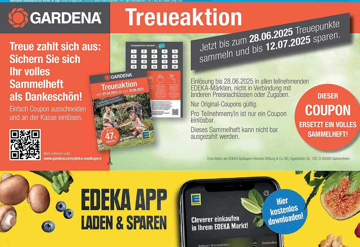 Gardena Treueaktion – Sichern Sie sich Ihr volles Sammelheft!
