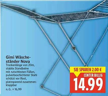 Gimi Wäscheständer Nova