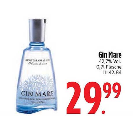 Gin Mare 0,7 l Flasche