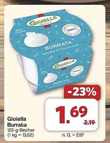 Gioiella Burrata 125-g-Becher