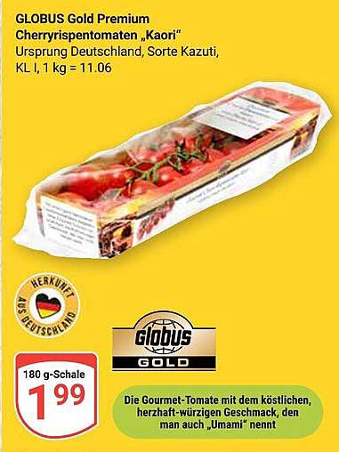 GLOBUS Gold Premium Cherryrispentomaten „Kaori“