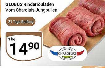GLOBUS Rinderrouladen vom Charolais-Jungbullen