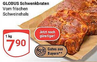 GLOBUS Schwenkbraten vom frischen Schweinehals