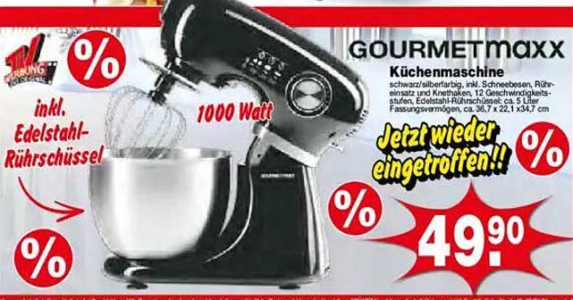 GOURMETmaxx Küchenmaschine