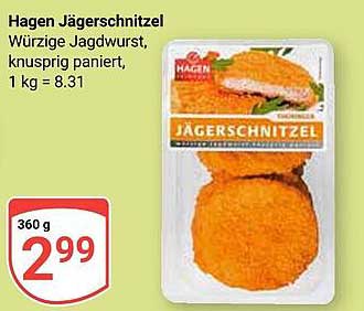 Hagen Jägerschnitzel – Würzige Jagdwurst, knusprig paniert