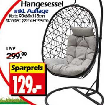 Hängesessel inkl. Auflage